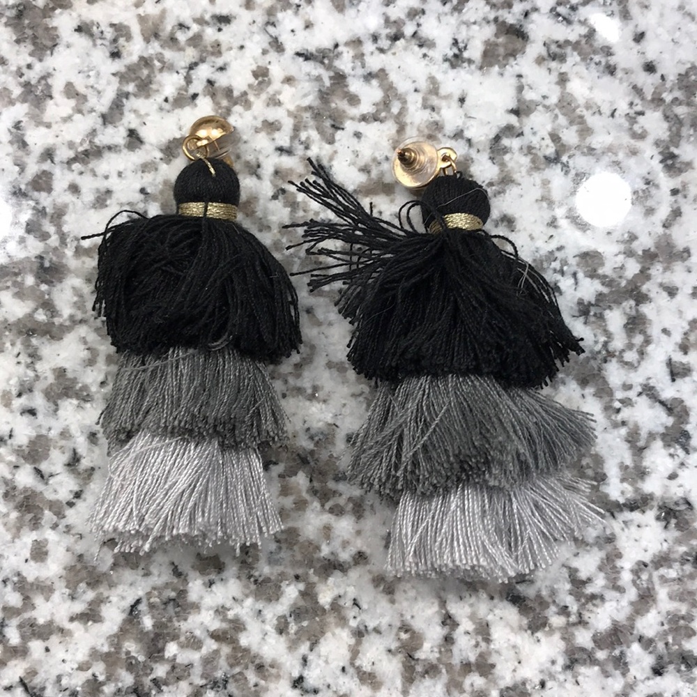 Multicolored Tiered Earrings